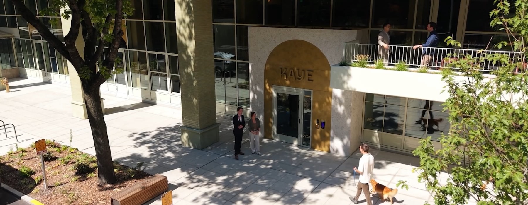 exterior of a property