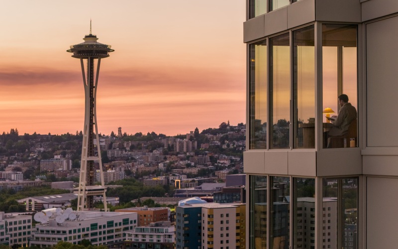 Views of the Space Needle