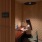 woman working in private working space