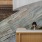 lobby desk with woman at it