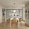 Seattle high-end apartment kitchen featuring modern finishes and elegant design at Kaye
